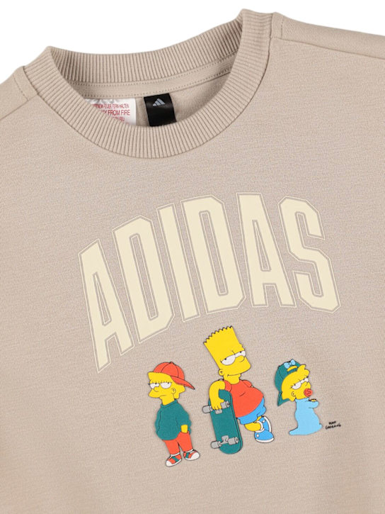 adidas Originals: Cotton blend sweatshirt & sweatpants - ブラック - kids-boys_1 | Luisa Via Roma