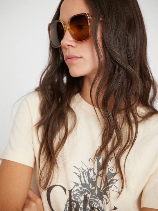Chloé: Aly Combi acetate sunglasses - women_1 | Luisa Via Roma
