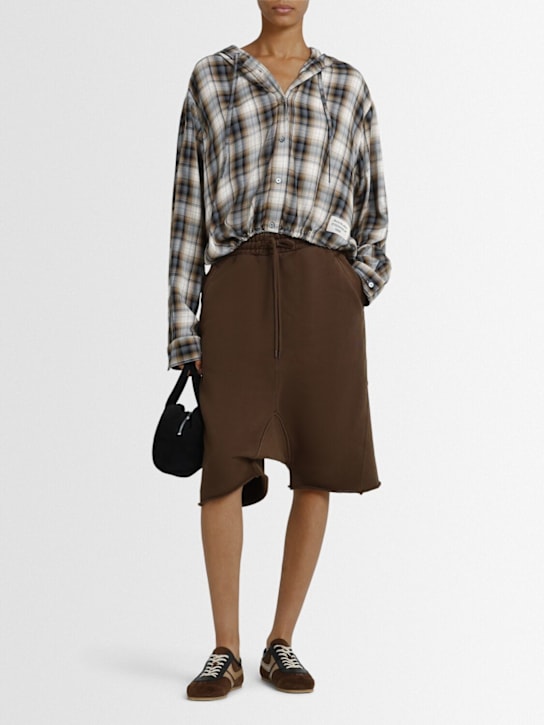 Entire Studios: Heavy drop shorts - women_1 | Luisa Via Roma