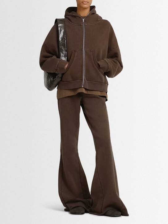 Entire Studios: Ethernal full-zip cotton hoodie - women_1 | Luisa Via Roma