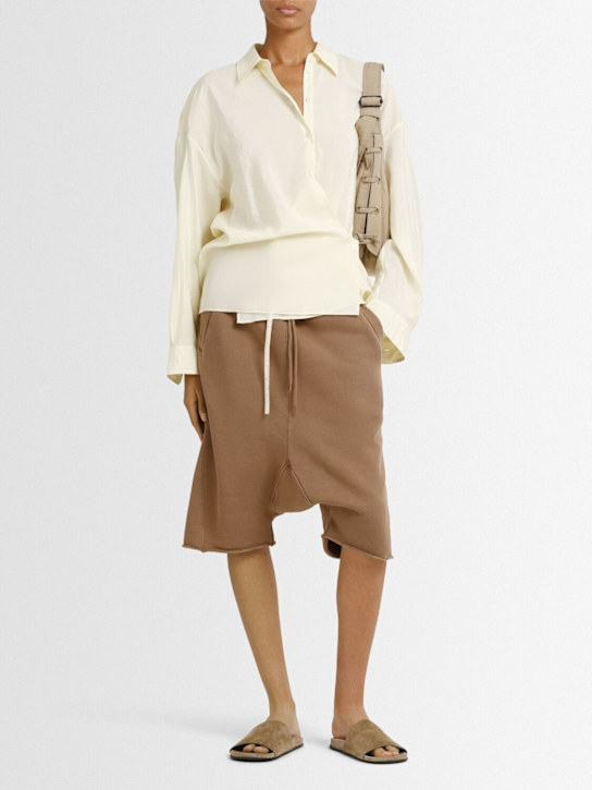 Entire Studios: Heavy drop shorts - women_1 | Luisa Via Roma