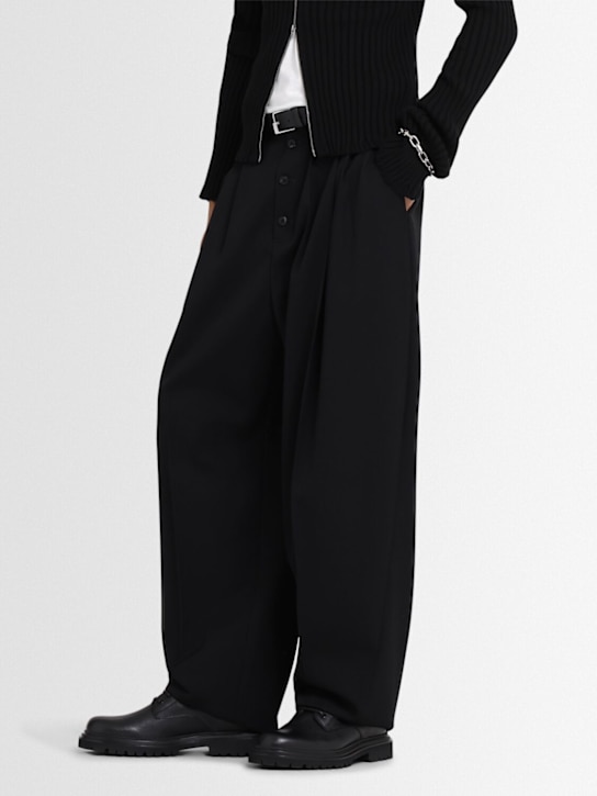 Dolce&Gabbana: Leather high boots - men_1 | Luisa Via Roma