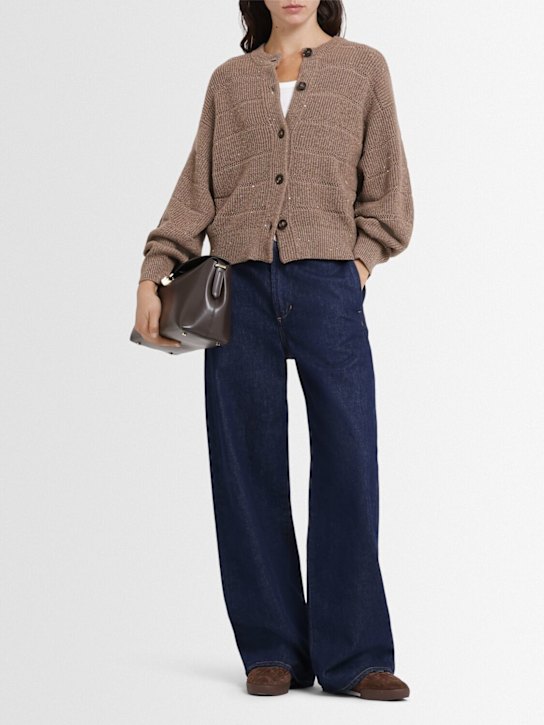 Brunello Cucinelli: Knit cardigan - women_1 | Luisa Via Roma