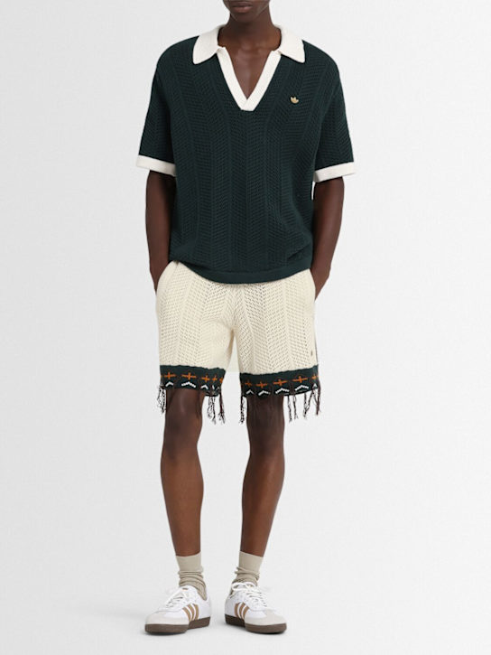 adidas Originals: Clot knit shorts - men_1 | Luisa Via Roma
