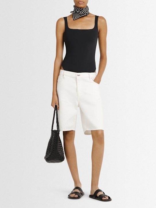 Entire Studios: Square neck bodysuit - women_1 | Luisa Via Roma