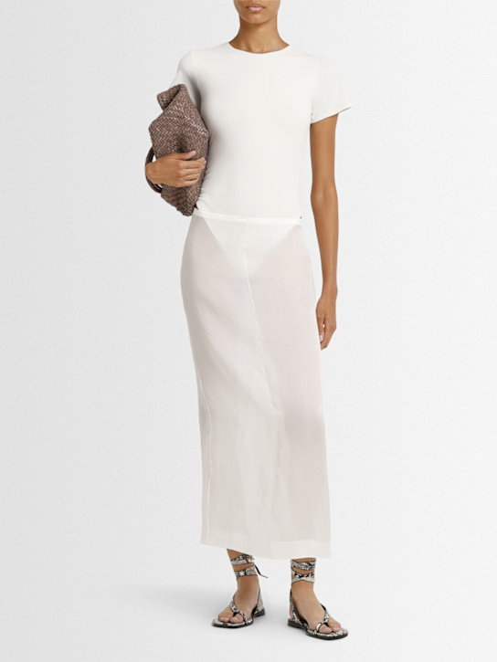 Entire Studios: Tee short sleeve bodysuit - women_1 | Luisa Via Roma