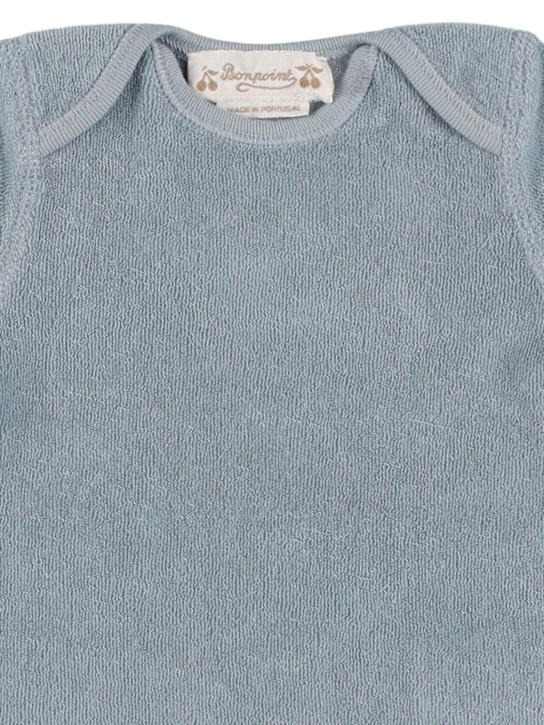 Bonpoint: Cotton jersey t-shirt & pants - ブルー - kids-boys_1 | Luisa Via Roma