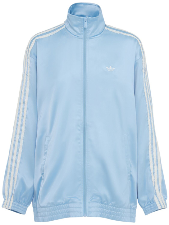 adidas Originals: Satin track top - Clesky - women_0 | Luisa Via Roma