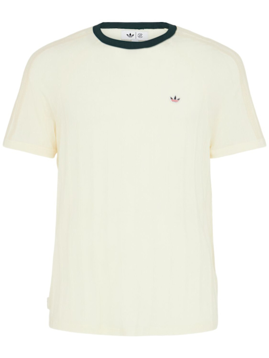 adidas Originals: Clot t-shirt - Cream/White - men_0 | Luisa Via Roma