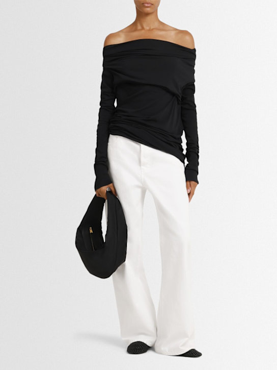 Entire Studios: Bound 長袖トップ - ブラック - women_1 | Luisa Via Roma