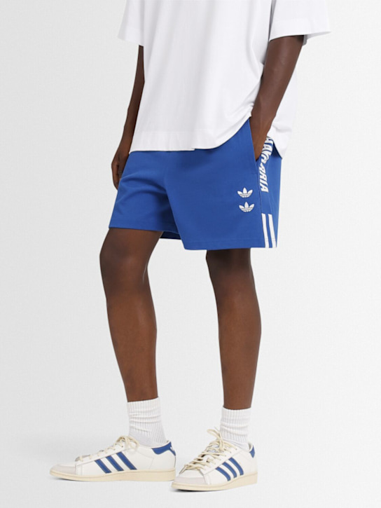 adidas Originals: Chavarria Jabbar Dress sneakers - White/Marine - men_1 | Luisa Via Roma