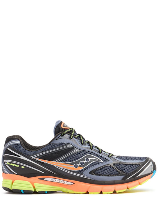 Saucony: Guide 7 sneakers - Grey/Multi - men_0 | Luisa Via Roma