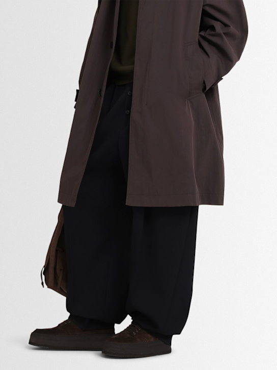 Marsell: Parapana reversed leather sneakers - Dark Brown - men_1 | Luisa Via Roma