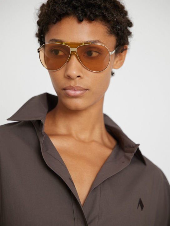 The Attico: Aviator sunglasses - women_1 | Luisa Via Roma