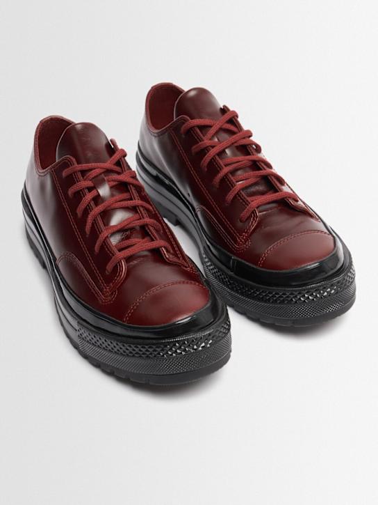 Converse: 30mm Chuck 70 National leather sneakers - Rottin Apple - men_1 | Luisa Via Roma