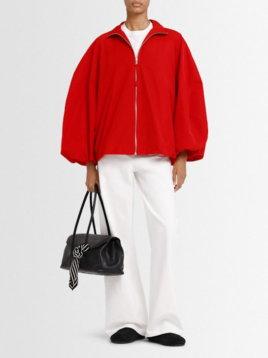 Cordera: Cotton blend utility balloon jacket - women_1 | Luisa Via Roma