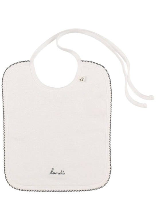 Bonpoint: Days of the week bib set w/ brush & box - kids-boys_1 | Luisa Via Roma