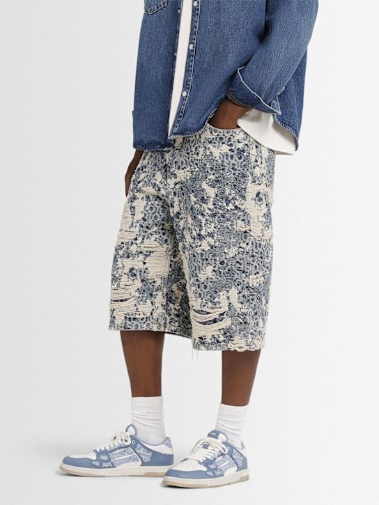 Amiri: Bandana Skel top low sneakers - men_1 | Luisa Via Roma