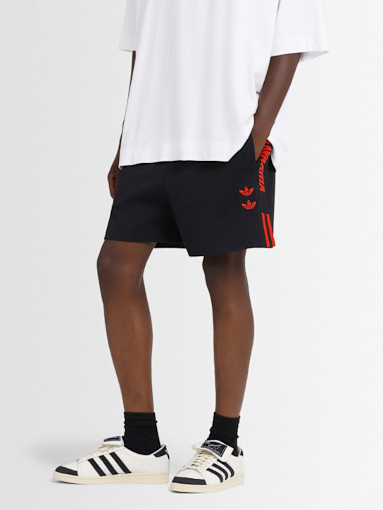 adidas Originals: Chavarria Jabbar Low sneakers - White/Black - men_1 | Luisa Via Roma