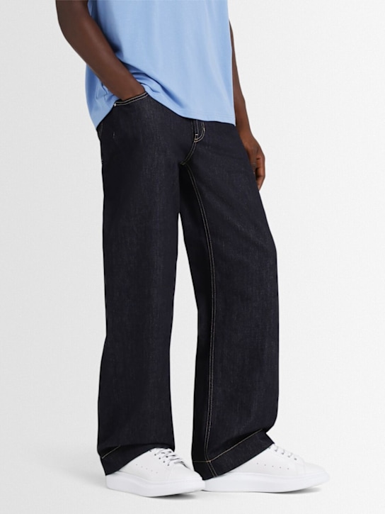 McQueen: Oversized leather sneakers - men_1 | Luisa Via Roma