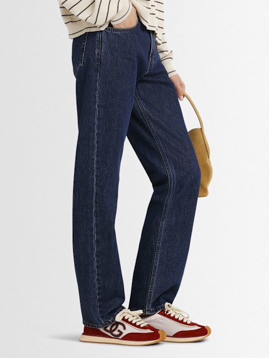 Dolce&Gabbana: Aria nylon lace-up sneakers - Bordeaux/Beige - women_1 | Luisa Via Roma