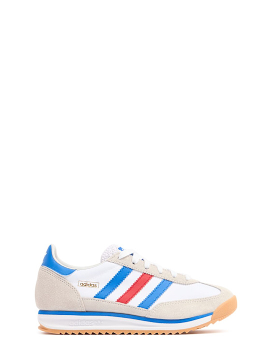 adidas Originals: SL 72 lace-up sneakers - kids-boys_0 | Luisa Via Roma