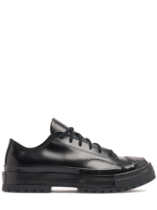 Converse: 30mm Chuck 70 National leather sneakers - Black - women_0 | Luisa Via Roma
