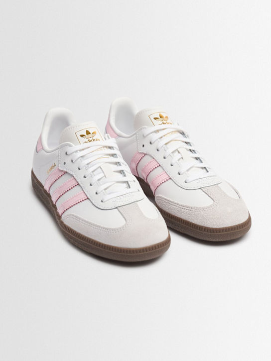 adidas Originals: Samba OG lace-up sneakers - kids-boys_1 | Luisa Via Roma