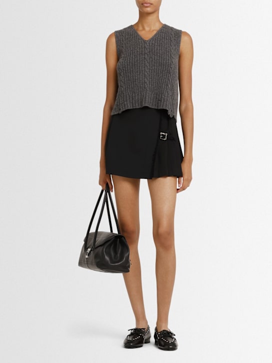 Enfants Riches Déprimés: Vネックベスト - グレー - women_1 | Luisa Via Roma