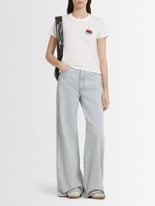 Carhartt WIP: Jake Garcia organic cotton t-shirt - White - women_1 | Luisa Via Roma