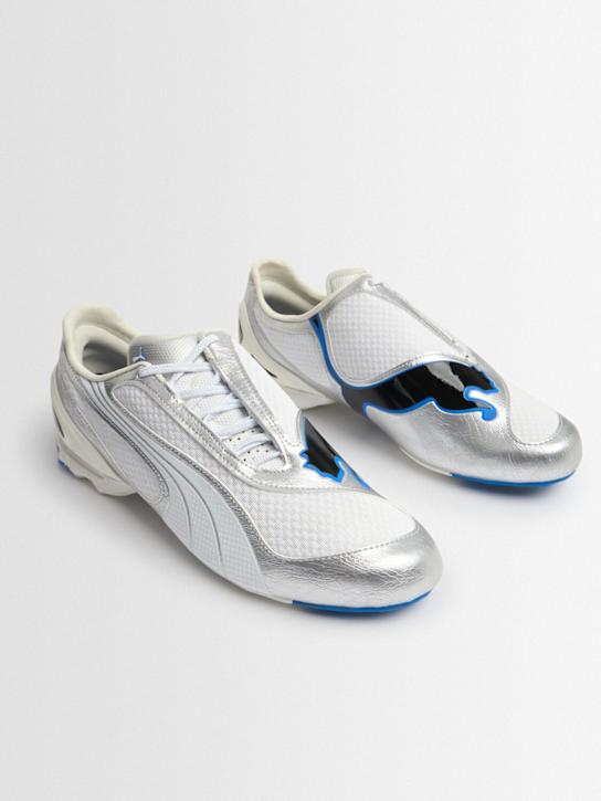 PUMA: V-S1 metallic sneakers - Puma White - men_1 | Luisa Via Roma