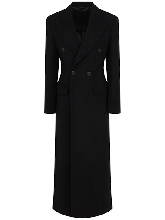 BETTTER: Lonzo hourglass double breast wool coat - women_0 | Luisa Via Roma