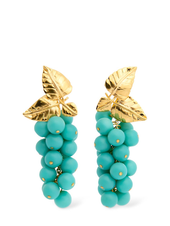 Peracas: Dafine pendant earrings - women_0 | Luisa Via Roma