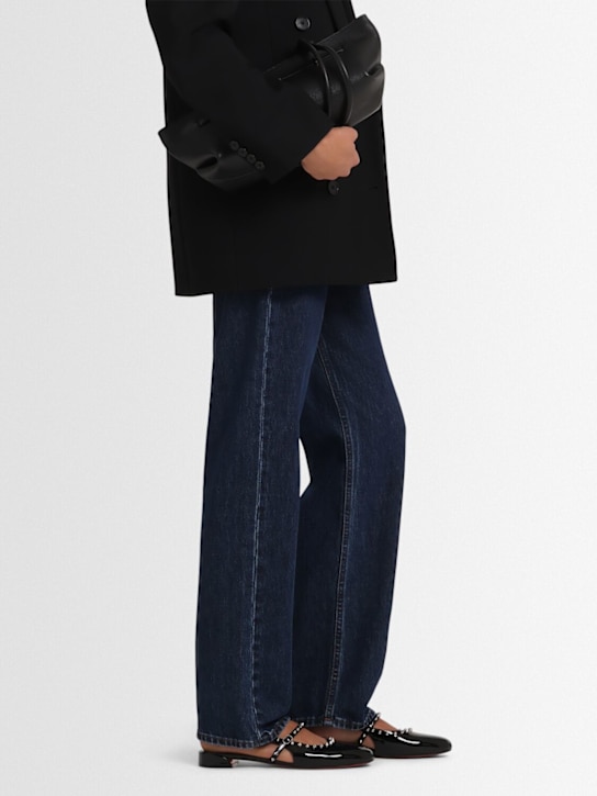 Christian Louboutin: 10mm Sweet Janispikes Mary Jane flats - women_1 | Luisa Via Roma