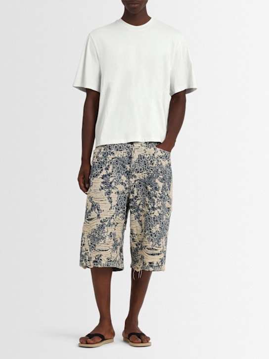 Entire Studios: Washed cotton t-shirt - men_1 | Luisa Via Roma