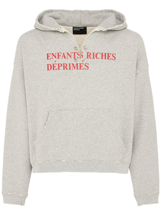 Enfants Riches Déprimés: Classic logo hoodie - men_0 | Luisa Via Roma