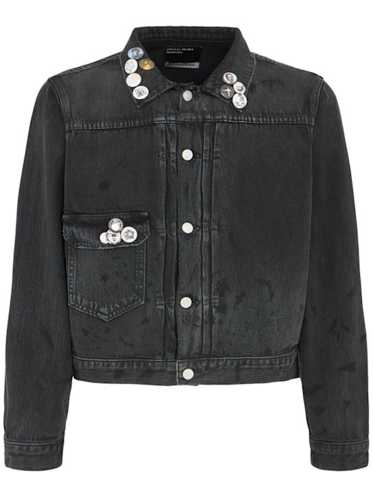 Enfants Riches Déprimés: Type VII Pin Assemblage jacket - Charcoal - men_0 | Luisa Via Roma