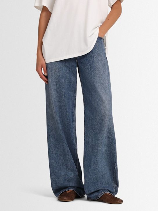 The Row: Slipper Stella in pitone - Bianco - women_1 | Luisa Via Roma