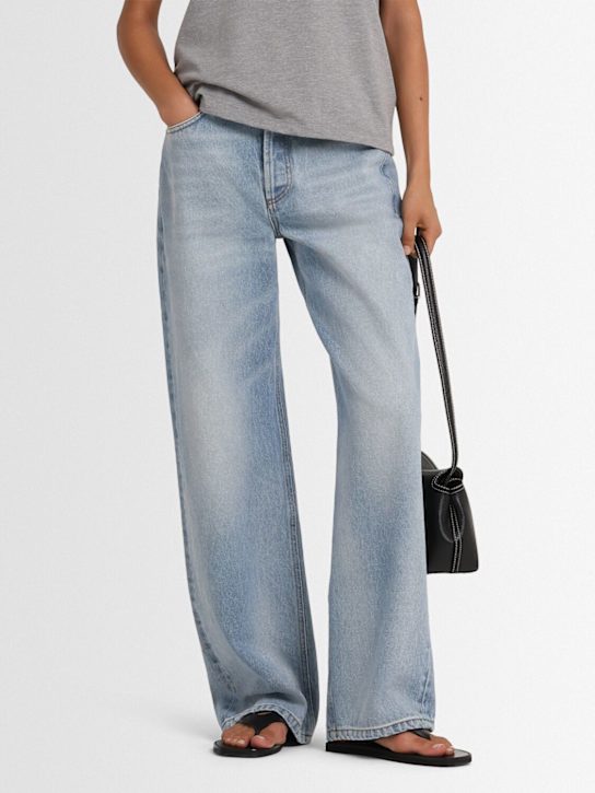 Jude: Vermelho leather thong sandals - women_1 | Luisa Via Roma