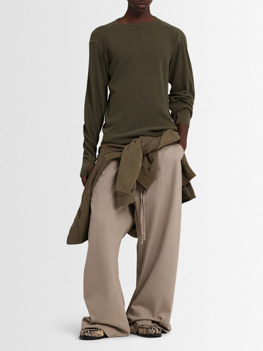 Entire Studios: Thermal long sleeve t-shirt - men_1 | Luisa Via Roma