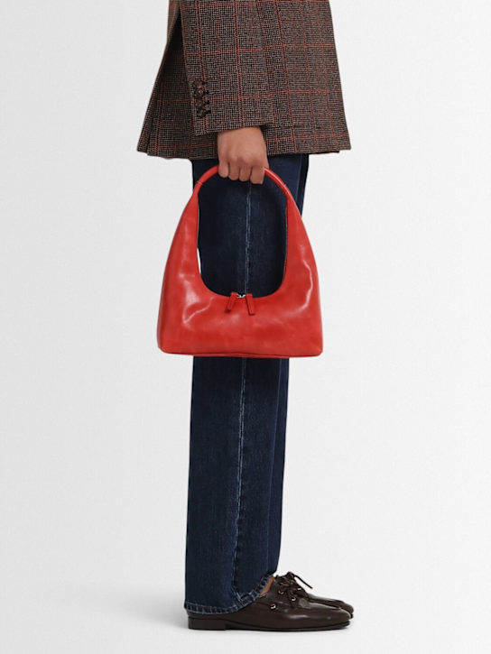 MARGESHERWOOD: Hobo washed leather shoulder bag - women_1 | Luisa Via Roma