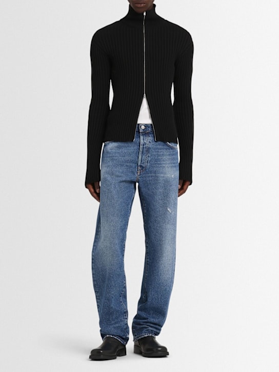 Acne Studios: 1996 Vintage デニムジーンズ - ミッドブルー - men_1 | Luisa Via Roma