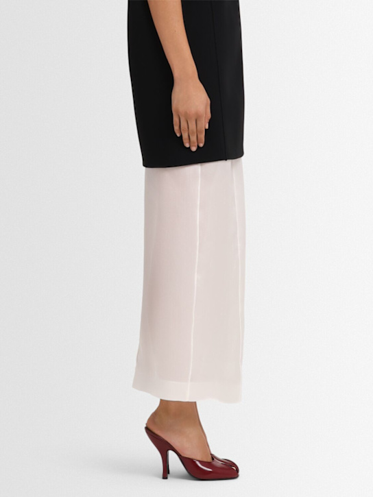 Jude: 110mm Date leather heeled mules - Bordeaux - women_1 | Luisa Via Roma