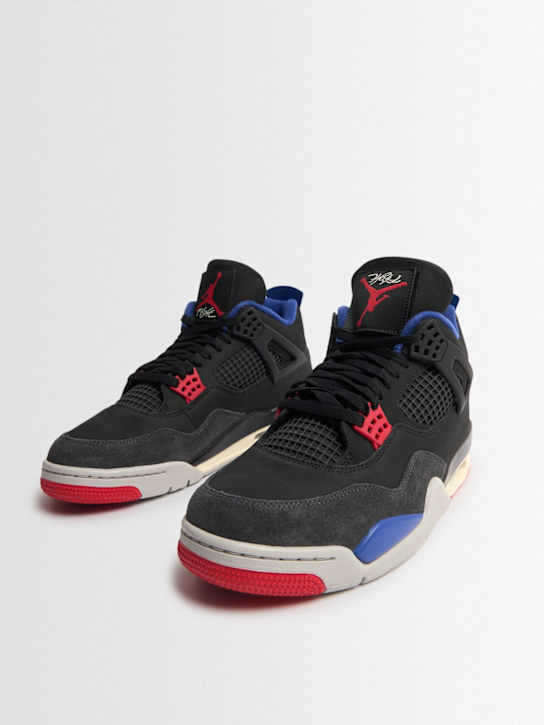 Jordan: Air Jordan 4 Retro sneakers - Black/Fire Red - men_1 | Luisa Via Roma