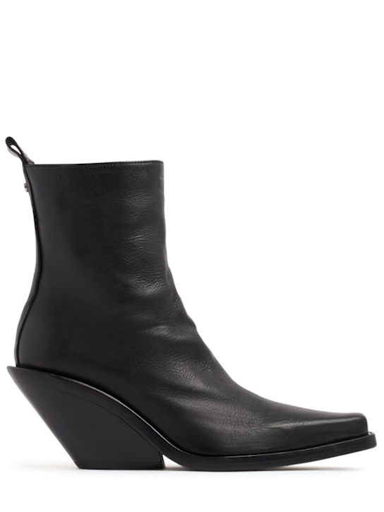 Ann Demeulemeester: Larisa pointy ankle boots - Black - women_0 | Luisa Via Roma