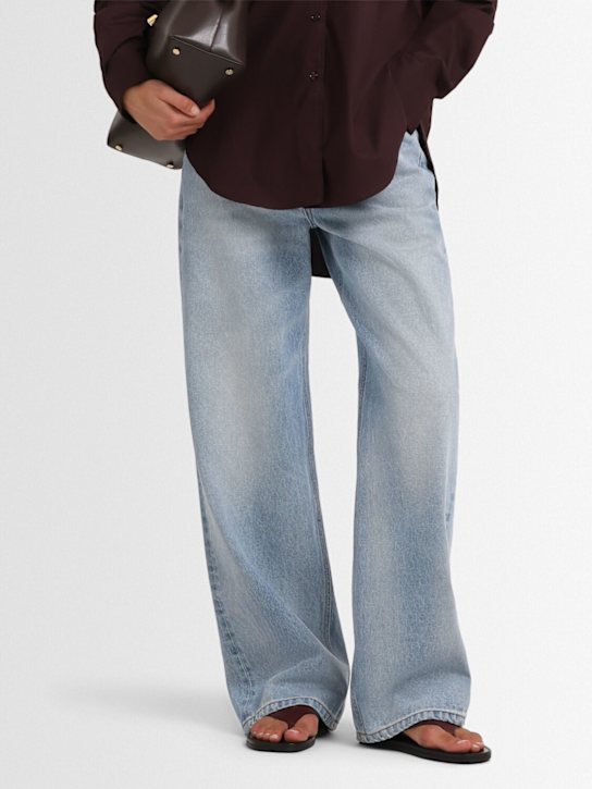 Jude: Vermelho leather thong sandals - women_1 | Luisa Via Roma