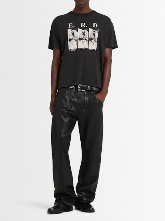 Enfants Riches Déprimés: German Engineering leather pants - men_1 | Luisa Via Roma