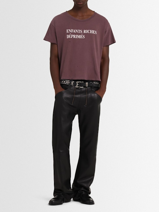 Enfants Riches Déprimés: Classic logo t-shirt - men_1 | Luisa Via Roma