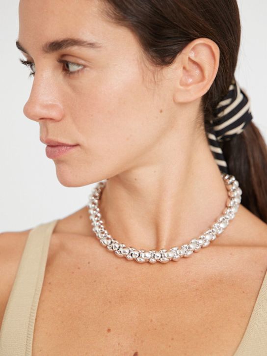 Toteme: Halskette „Pebble“ - Silber - women_1 | Luisa Via Roma