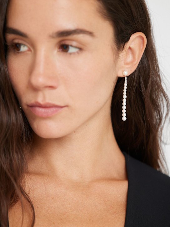 Sophie Bille Brahe: Piazza 14ktゴールド＆パールピアス - women_1 | Luisa Via Roma